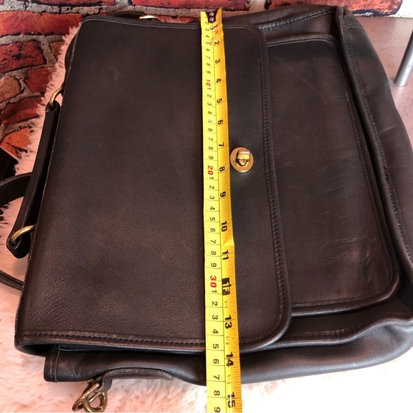 Vintage Coach 5181 Messenger Laptop Briefcase Unisex Bag - Picture 11 of 13